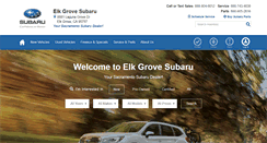 Desktop Screenshot of elkgrovesubaru.com